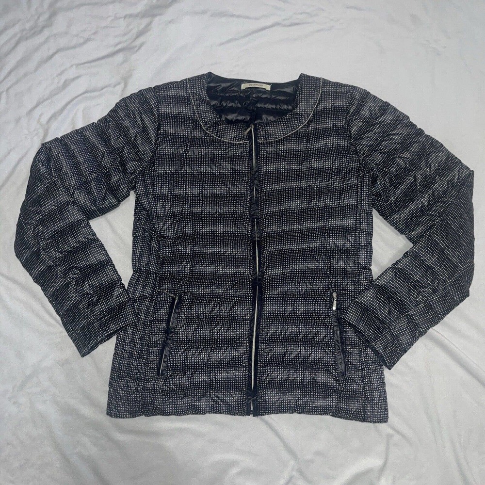 Devernois, French Black and Gray Women's Puffer Jacket